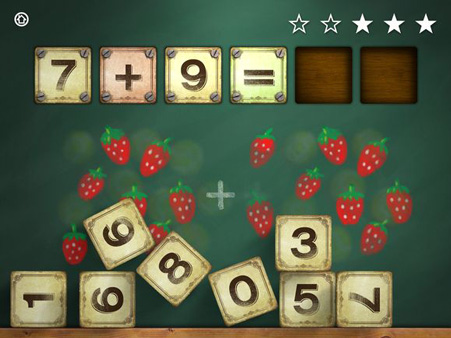 iPad App - Mathcubes sumas y restas